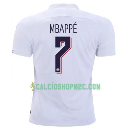 Paris Saint Germain Mbappé 7 Maglia Terza 2019/2020 Manica Corta